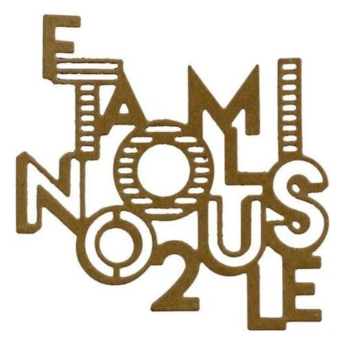 Letters And Number Metal Cutting Dies for DIY Scrapbooking Decorative Crafts Supplies Embossing Paper Cards Making New 2019 Dies