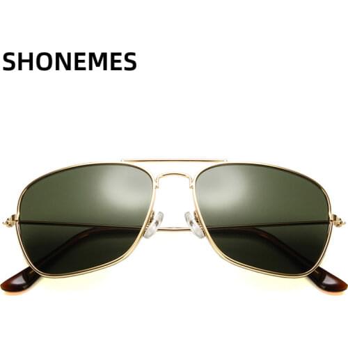 New Fashion Square Sunglasses Men Sun Glasses Vintage Brand Designer Driving Shades Metal Frame Male Female Eyewear