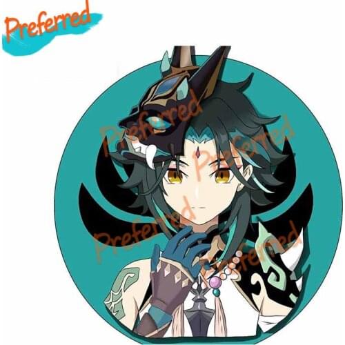 Personality Genshin Impact Car Stickers Graffiti Decal Vinyl Material Anime Decals Interesting Scratch-Proof Decoration
