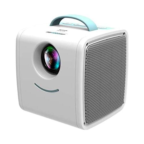 Mini Projector Portable LED LCD Projector, Full HD 1080P Supported, Compatible with PC Mac TV DVD iPhone iPad USB SD AV HDMI