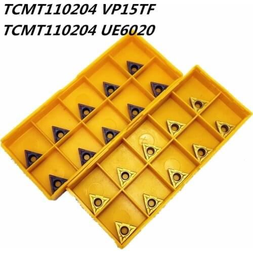 TCMT110204 VP15TF UE6020 Carbide Blade Metal Turning Tool CNC Turning Tool Tungsten Carbide TCMT110204 Lathe Tools Turning Tool