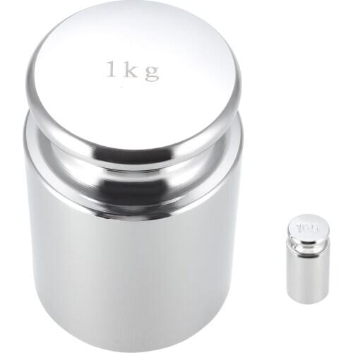 Uxcell 1Set Gram Calibration Weight 10g 1000g M1 Precision for Digital Balance Scale Digital Pocket Scale and Diamond Scale