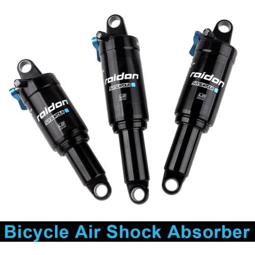 Mountain Bike Air Rear Shock 165mm 190mm 200mm With Lockout MTB Bicycle Suspension Air Shock Absorber Cycling Accessories