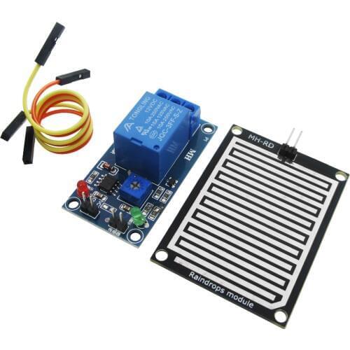 1pcs DC 12V Rain water sensor module + Relay Control Module