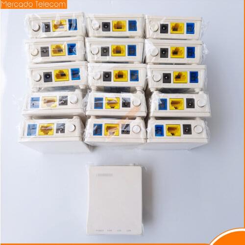 10pcs hua wei ont FTTH fiberhome onu modem Secondhand hg8310m hg8010H 1GE GPON EPON ONU ONT with English Version