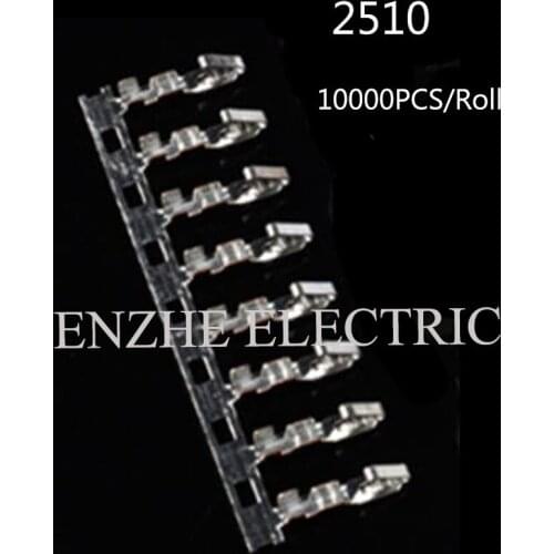 2510 terminal spacing 2.54mm AWG28#-22# ROHS Wire to Board female Bar connector wire Strip connector automotive Plug socket