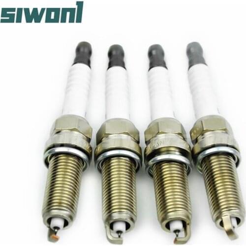 4pcs Iridium Spark Plug 22401-ED815 LZKAR6AP11 For Nissan March Micra Tiida X-Trail Cube LZKAR6AP-11