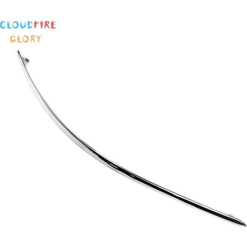 CloudFireGlory 2048850821 Avantgarde Front Bumper Chrome Trim Molding Right For Mercedes-Benz W204 C300 C350 2007 2008 2010 2011