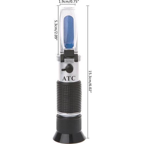 Auto car Handheld Antifreeze Liquid Coolant tester Battery Refractometer tool