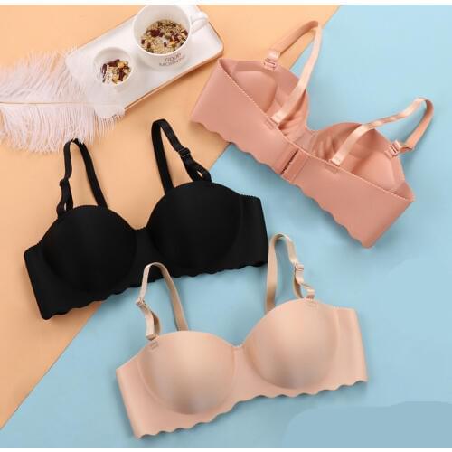 Seamless Bra Sexy Lingerie Women Push Up Underwear Bras Comfort Tops Wire Free Bralette Female Brassiere