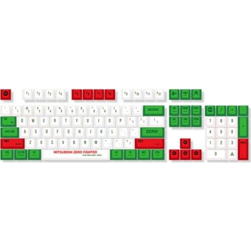 115 PBT Keycaps for Cherry MX Switch RK115 Mechanical Gaming Keycaps with Key Puller (Keycaps Only)