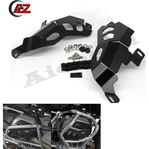 L&R Engine Cylinder Head Valve Cover Guard Protector Kit For BMW R1200R R1200RS R1200RT R 1200 R RS RT LC Water Cooled 2014-2020