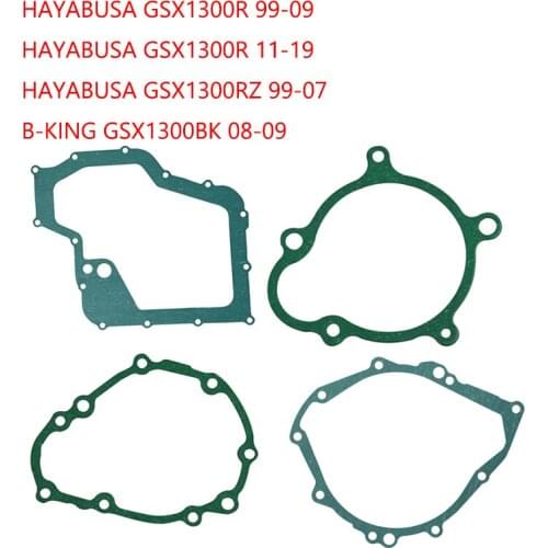 Motorcycle Engine Crankcase Cover OIL PAN Gasket For Suzuki HAYABUSA GSX1300R 1999 - 2019 B-KING GSX1300 2008 - 2009 GSX 1300R
