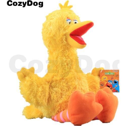 42 CM Big Size Sesame Street Big Bird Plush Toy Anime Big Bird Stuffed Dolls Toys for Children Gift Hot Sale Sesame Street Doll