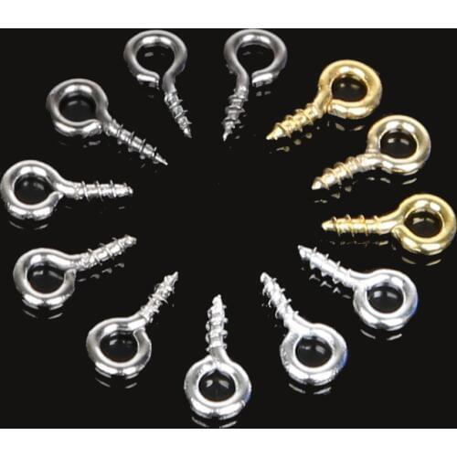 Hot Sale 4x9mm 200pcs/lot Sheep Eyes Gold/Silver/Bronze/Gunmetal Nail For DIY Beaded Pendant Jewelry Accessories Free Shipping