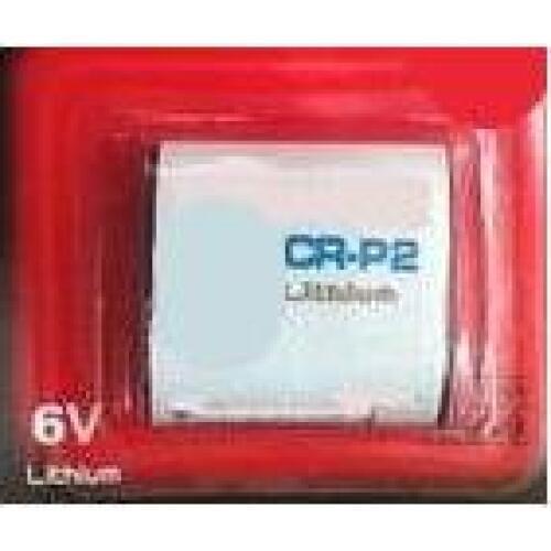 Free shipping 1pcs superior quality CR-P2 lithium battery can replace 223A CRP2 camera battery primary battery