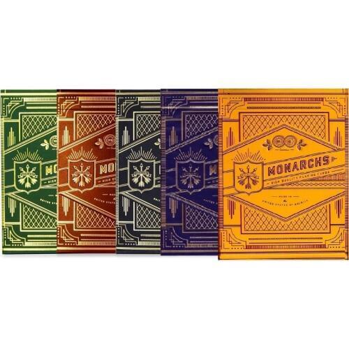 Monarch Playing Cards by Theory11 Monarchs Deck Bicycle USPCC Collectible Poker Magic Card Games Magic Tricks Props for Magician