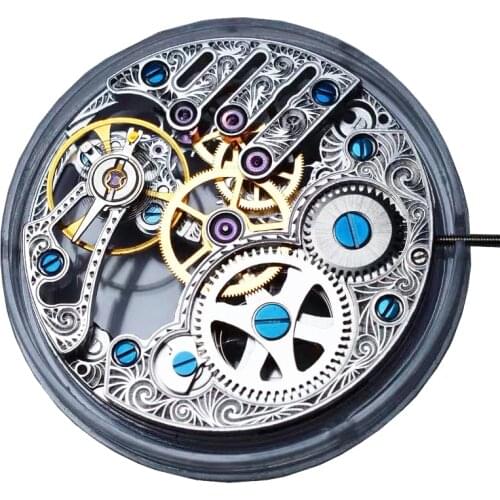 Genuine Seagull ST3620k TY3620-2B Movement Manual Skeleton Mechanical Hand Winding ST36 Movement Parts ETA 6498 Screw Part