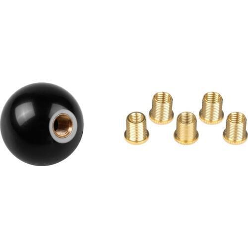 Universal 8 Billiard Round Car M12X1.25 Gear Shift Knob with M10x1.5 Nuts