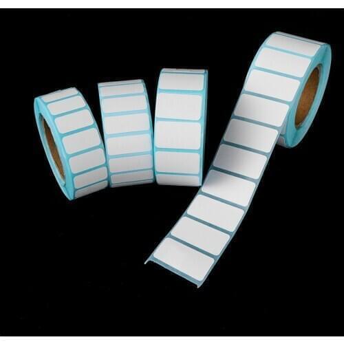 1000 PCs/Roll Waterproof Self Adhesive Thermal Label Sticker Convenient Supermarket Price Blank Label Stationery Stickers