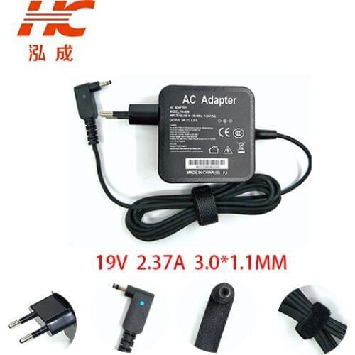 EU19 V 2.37A 3,0*1,1mm 45W laptop charger for Asus Zenbook UX21 UX21E UX31 UX31E UX31K UX32 UX42 ADPA-45W N45W-01 power adapter