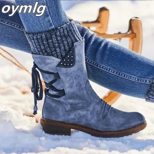 2020 Hot New Autumn Early Winter Shoes Women Flat Heel Boot Fashion Knitting Patchwork Womens Boots Woman Ankle Botas