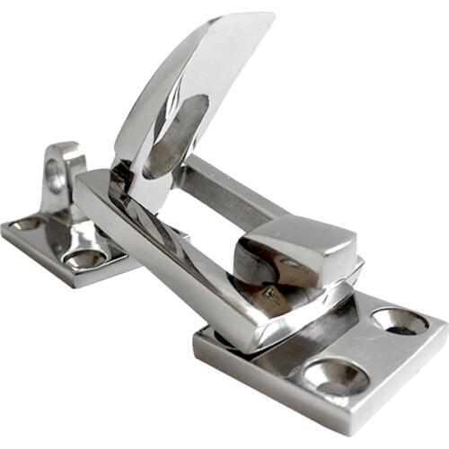 1 Pcs Marine-Grade 316 Stainless Steel Boat Deck Locker Hatch Anti-Rattle Latch Fastener Clamp Marine Hardware Boat Accessories