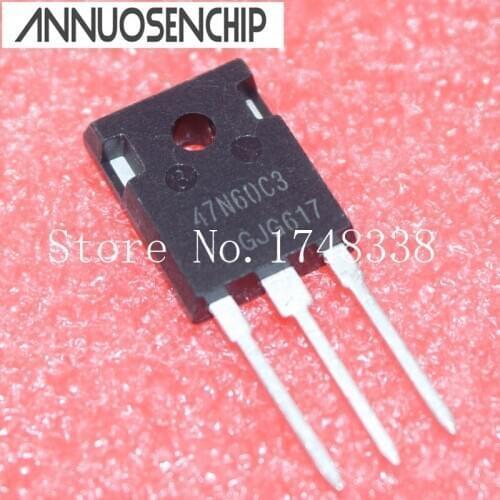 10pcs SPW47N60C3 47N60C3 TO-3P 650V 47A 415W 0.07R NEW ORIGINAL