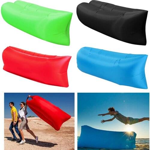 2021 Inflatable Sofa Air Bed Lounger Chair Sleeping Bag Mattress Couch Camping Inflatable Couch Sofa Indoor Outdoor Adults Kids