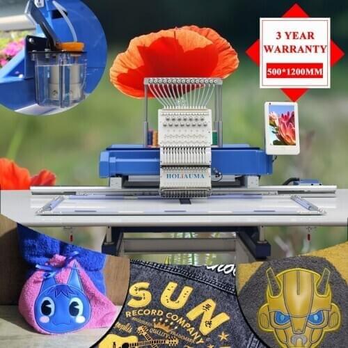 3 Years Quality Warranty!Cheap cost Barudan/T Ajima computerized embroidery machine price in bangladesh pe800 500*1200mm area