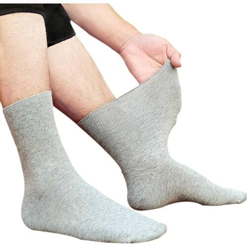 Diabetic Socks Prevent Varicose Veins Socks for Diabetics Hypertensive Patients Bamboo Cotton Material Men and Women