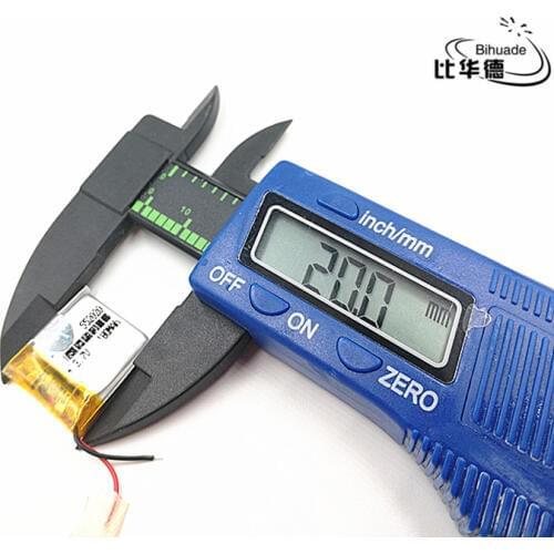 5pcs/lot 3.7V 180mAH 552020 Polymer lithium ion / Li-ion Rechargeable battery for DVR,GPS,mp3,mp4