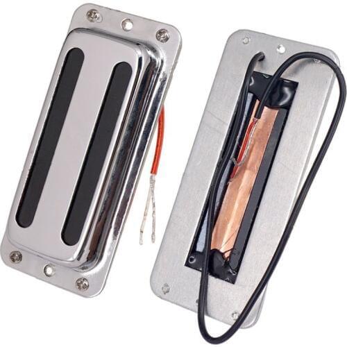 6 Strings Guitar Pickup Humbucker with Brass cover Chrome 2 Pcs guitar accessories parts Musical instrument