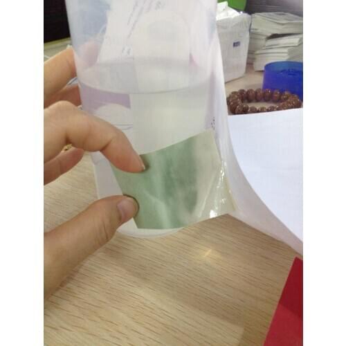 Colorless change to green, Reversible temperature ink, heat sensitive magic ink, Screen printing ink, 60 degree