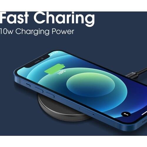 Carsun Wireless Charger Pad for iPhone Samsung Xiaomi Huawei Phone USB Fast Wirless Charging Phone Accessories Charing Dock