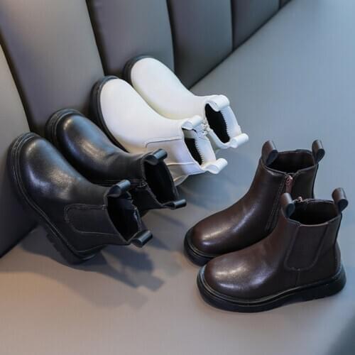 2020 winter childrens boots elastic band ankle boots girls boys shoes waterproof casual shoes children boots