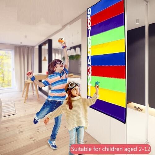 Kids Cartoon Height Sports Jumping Growth Blanket Height Measure Tool Toys for Children Touch Height Tester Sports Game Toys