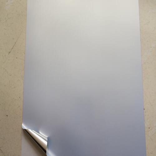 50 Micron Thickness A4 Blank Matte Foggy Silver PET Sticker Label for INKJET PRINTER