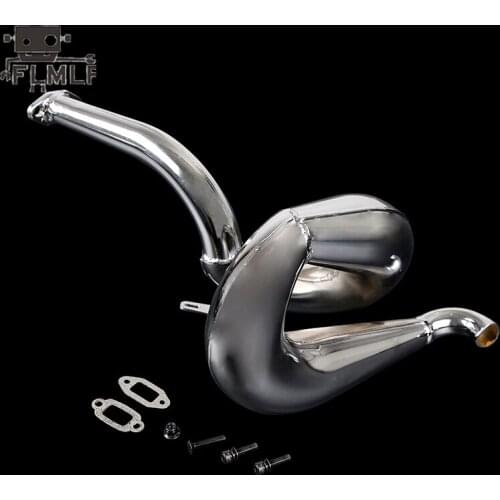 Exhaust Pipe fit 71cc Engines Fit for 1/5 HPI ROVAN ROFUN KM mcd redcat rcmk BAJA 5B 5T 5SC truck rc car parts