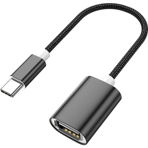 Kebiss USB C to USB Adapter OTG Cable USB Type C Male to USB Female Cable Adapter for MacBook Pro Samsung Xiaomi Type-C Adapter