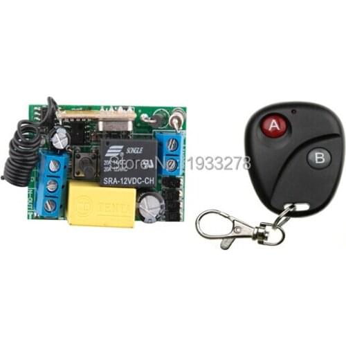 AC 220 V classic remote control 10 A 1 CH RF wireless remote control switch 1 X Transmitter and 1 X Receiver