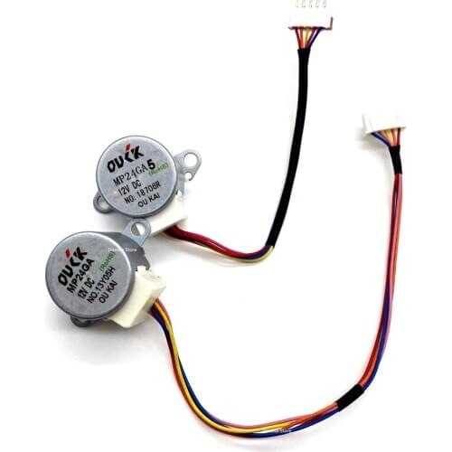 MP24GA5 24BYJ48 12V DC air conditioning swinging blade sweep synchronous step motor Repair parts