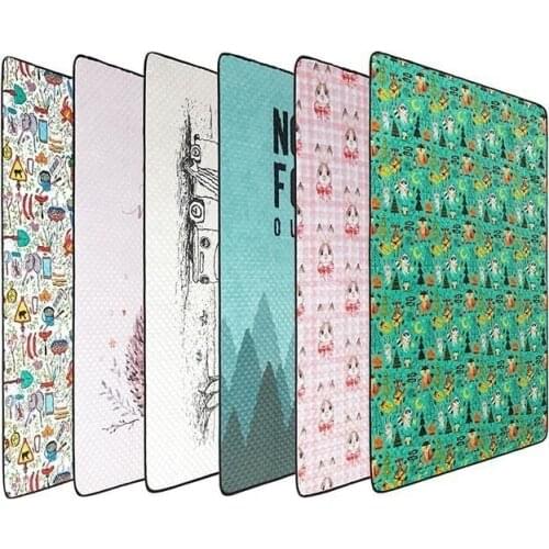 Outdoor Picnic Mat Water-resistant Portable Beach Mat Folding Camping Mat 660g Moisture-proof Blanket NH19D024-Z Naturehik