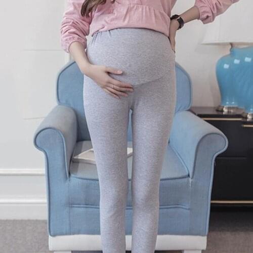 Summer Legging Women Belly Skinny Maternity Legging In Elastic Adjustable Waist Pencil Pregnancy Pants Clothes For Pregnant