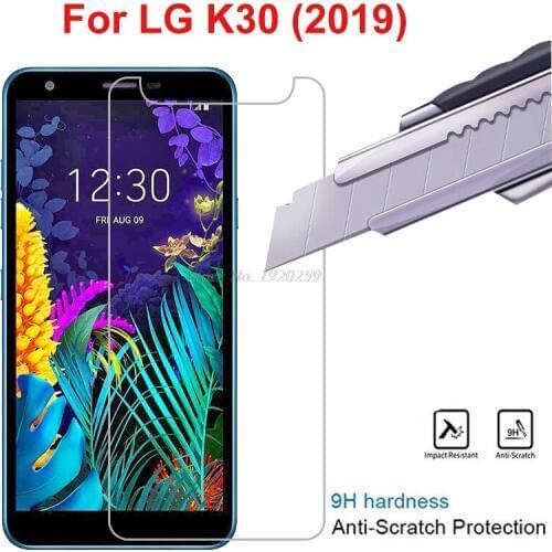 LG K30 2019 screen protector tempered glass 9H 2.5D LG K30 2019 LMX320EMW protective tempered cover anti glare LG K30 2019