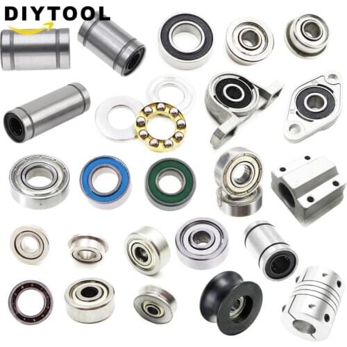 Linear Deep Groove Ball Bearing LM6UU 623ZZ KFL08 Mounted Block Lager Bush