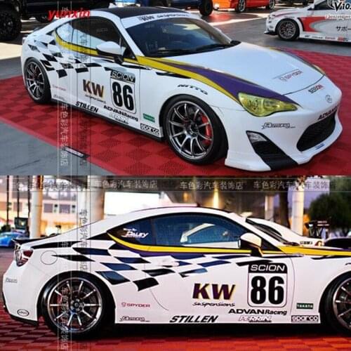 Car stickers FOR Subaru BRZ body appearance modified stickers FOR Toyota 86 personality sports car decorative stickers