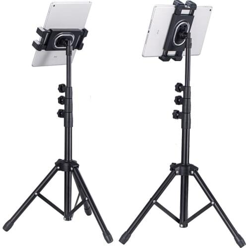 Tripod Floor Tablet Stand for Universale 4.7 to 15 Inch Phone & Tablet Mount Stand Holder for iPad Air Pro Xiaomi Lenovo Huawei