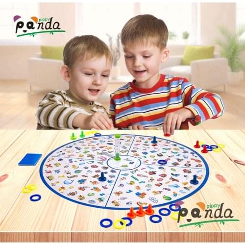 Board Game Early Educational Matching Toys For Families Party Puzzle Montessori Memory Preschool Detective Card Game For Kids
