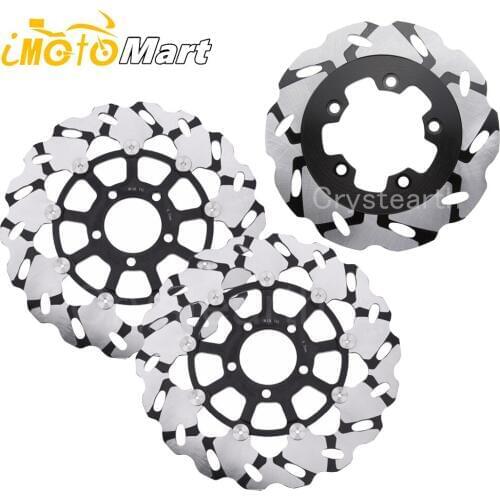 Motorcycle Front Rear Brake Discs Rotors For Suzuki GSXR750 85-95, GSXR1100 89-00, GSX600F GSX750F 98-06, GSF1200 BANDIT 95-05